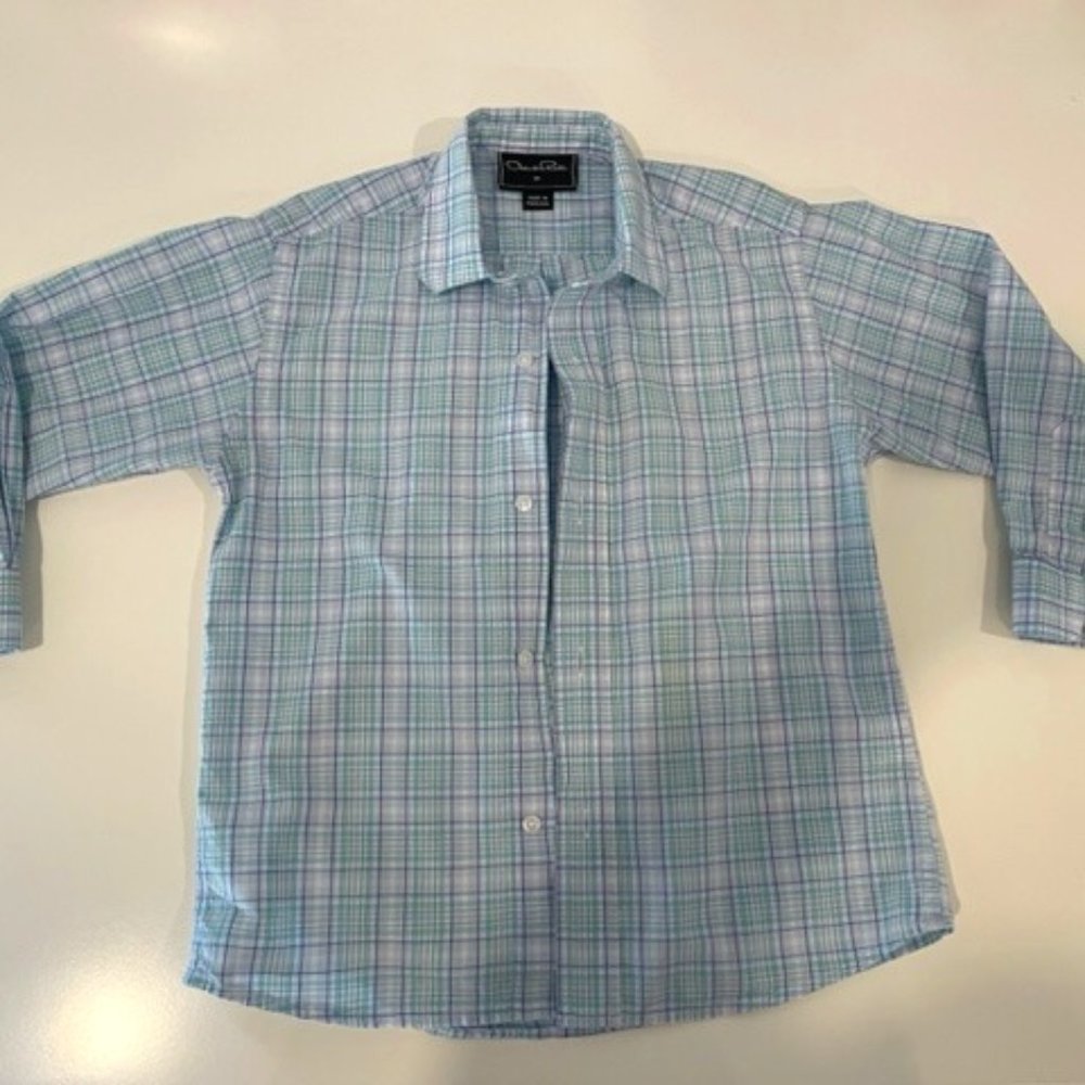 Boys Size 3T Oscar De La Renta Dress Shirt